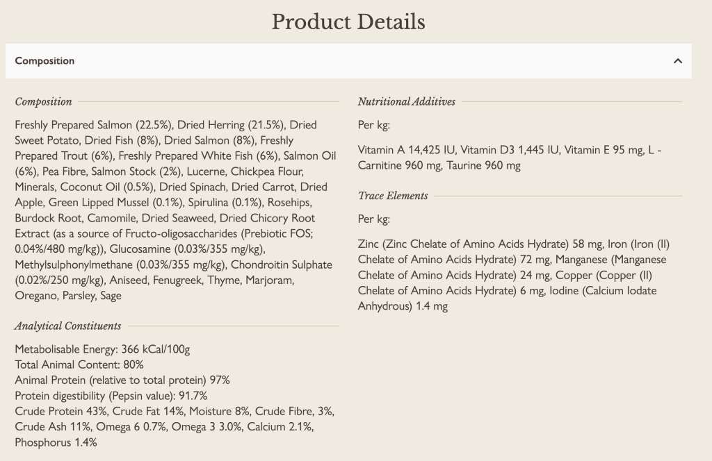 Eden Holistic Pet Foods Fish Cuisine (2 of 2)