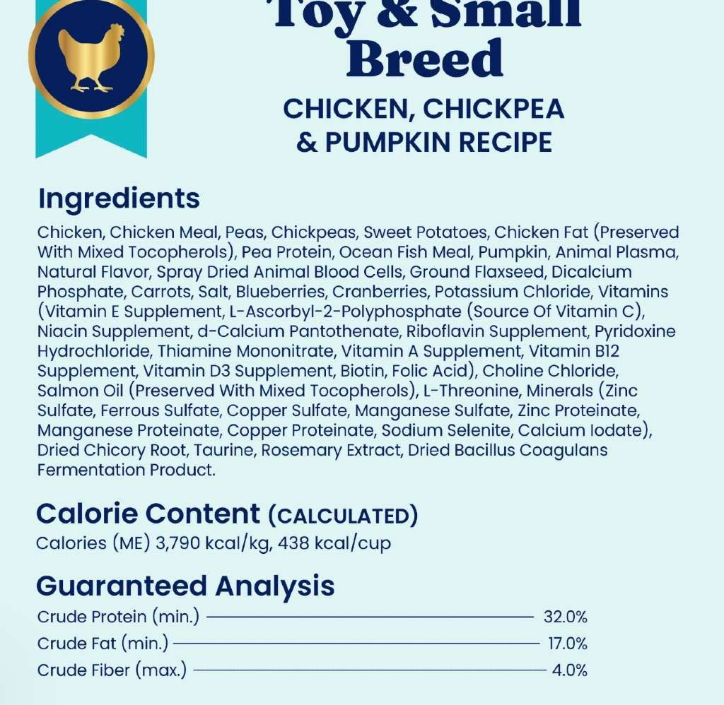 Solid Gold Mighty Mini Toy & Small Breed Chicken, Chickpea & Pumpkin Recipe (2 of 2)