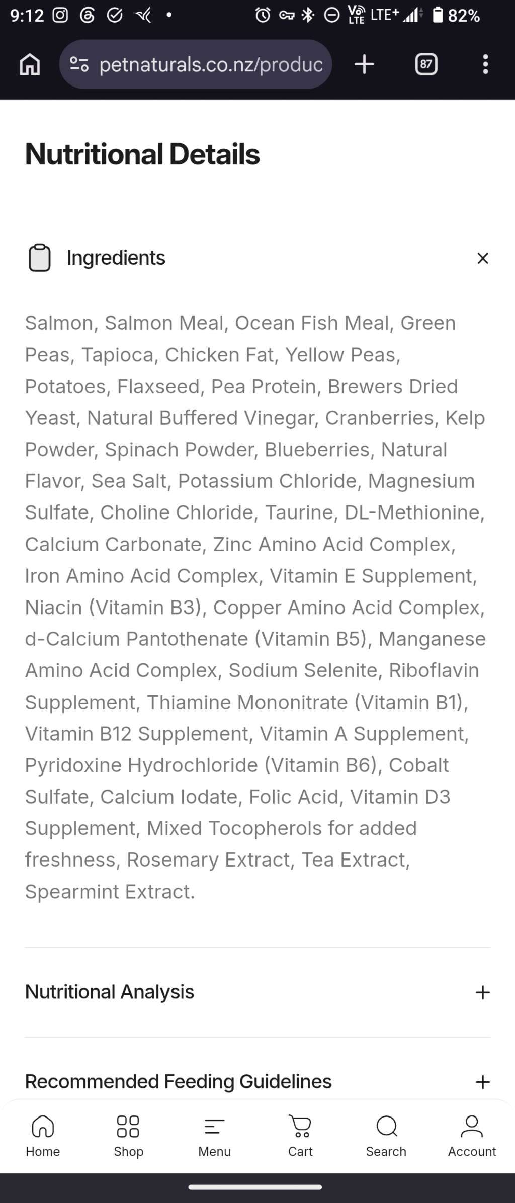 Addiction Salmon Bleu Grain-Free Puppy Formula (2 of 3)