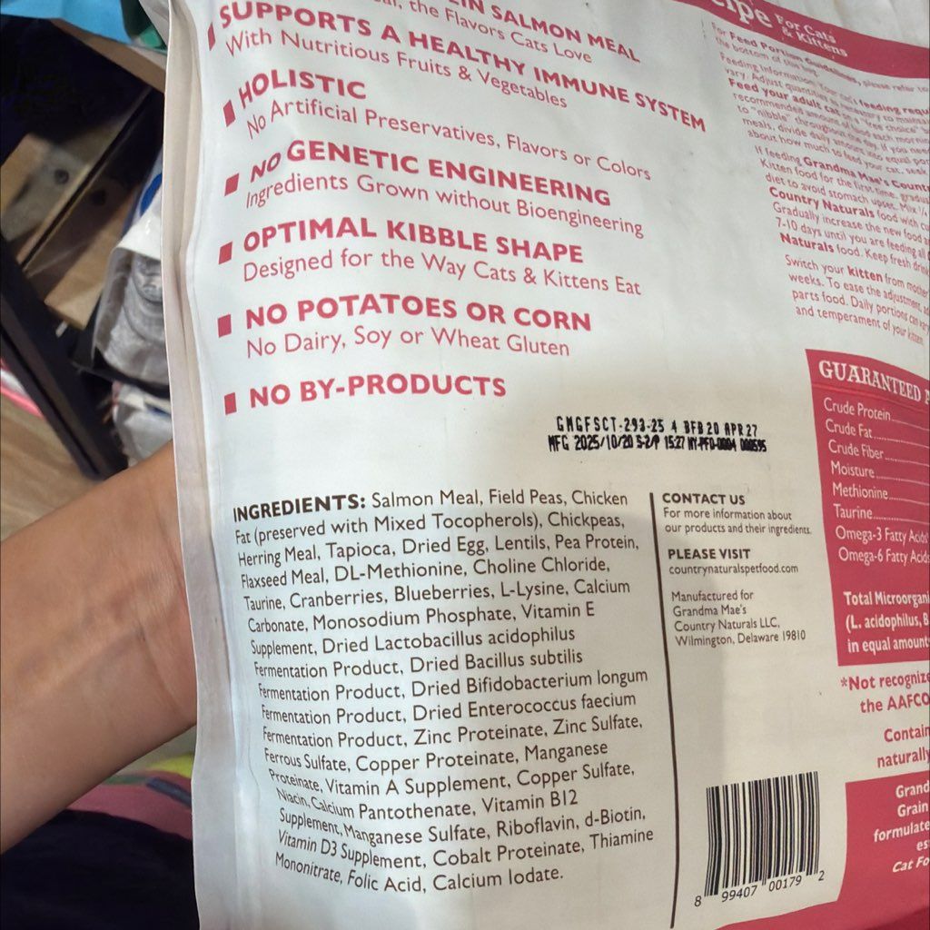 Grandma Mae's Country Naturals Grain Free Salmon Meal Recipe (2 of 2)