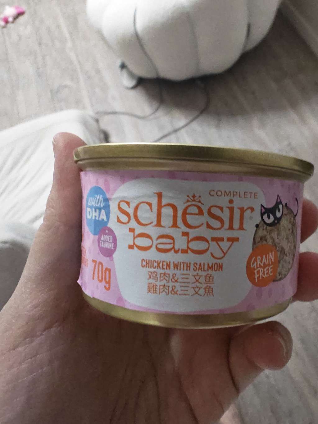 Schesir Baby Chicken with Salmon