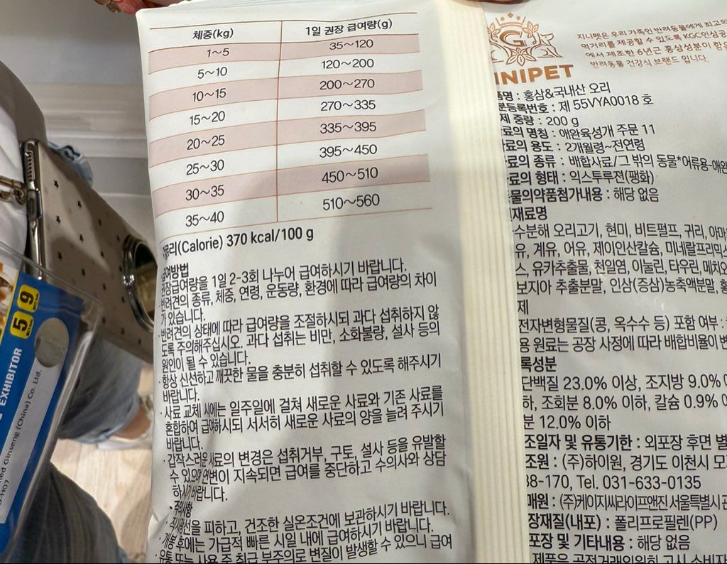 GINIPET Korean Red Ginseng & Duck (3 of 3)