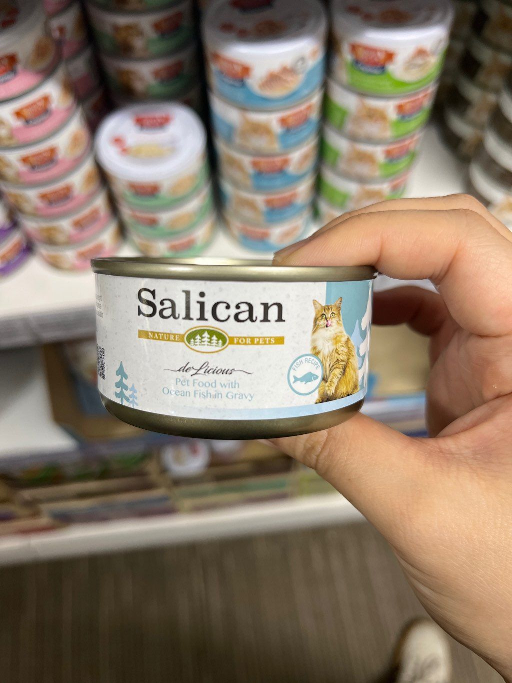 Salican Pet Food with Ocean Fish in Gravy