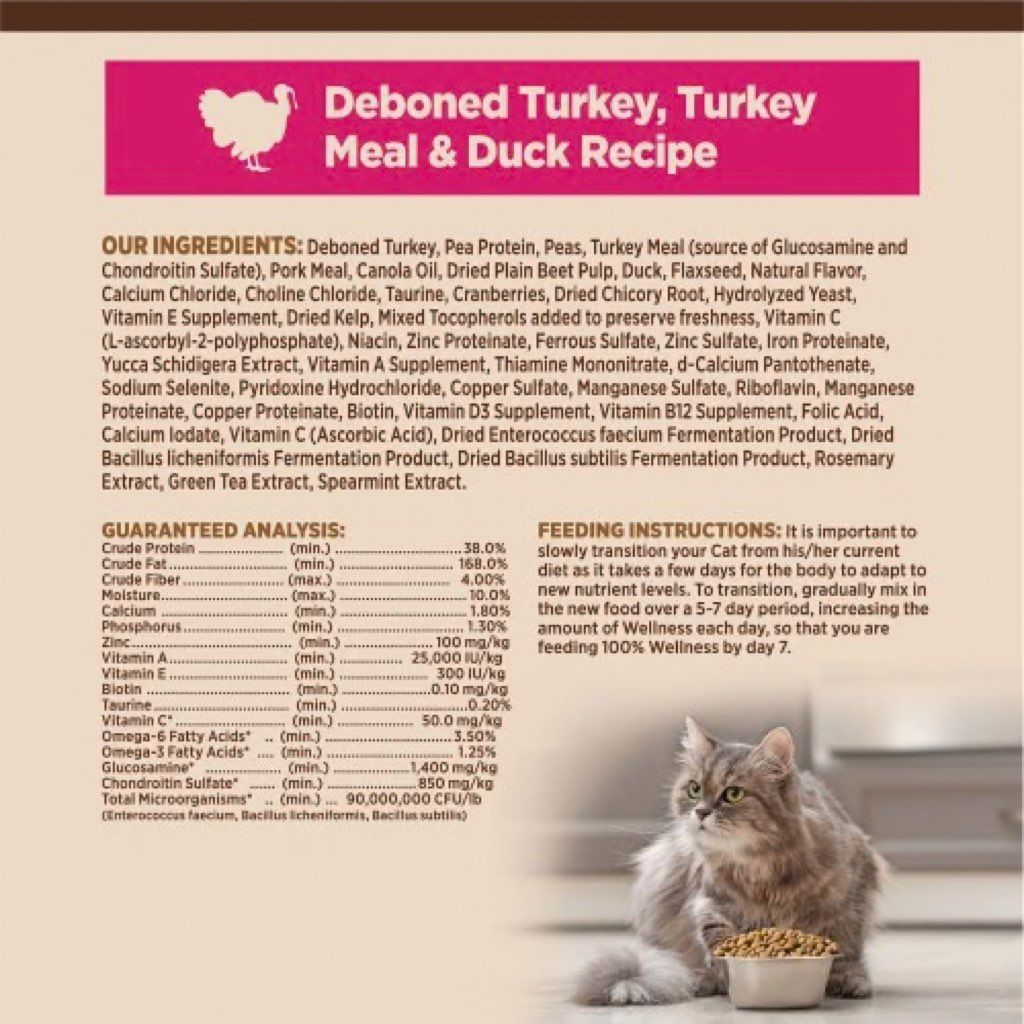 Wellness CORE Deboned Turkey, Turkey Meal & Duck Recipe Adult (2 of 2)