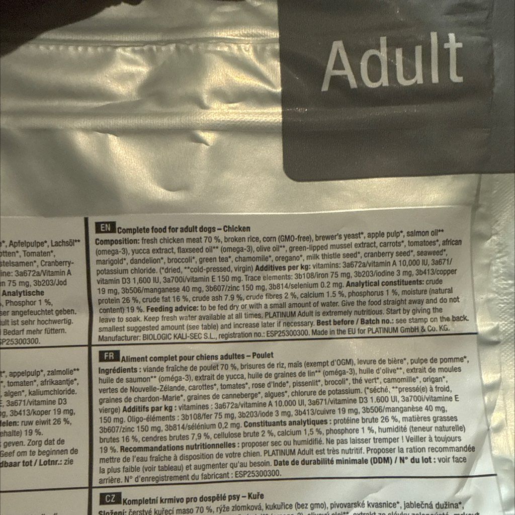 PLATINUM Adult Chicken (2 of 3)