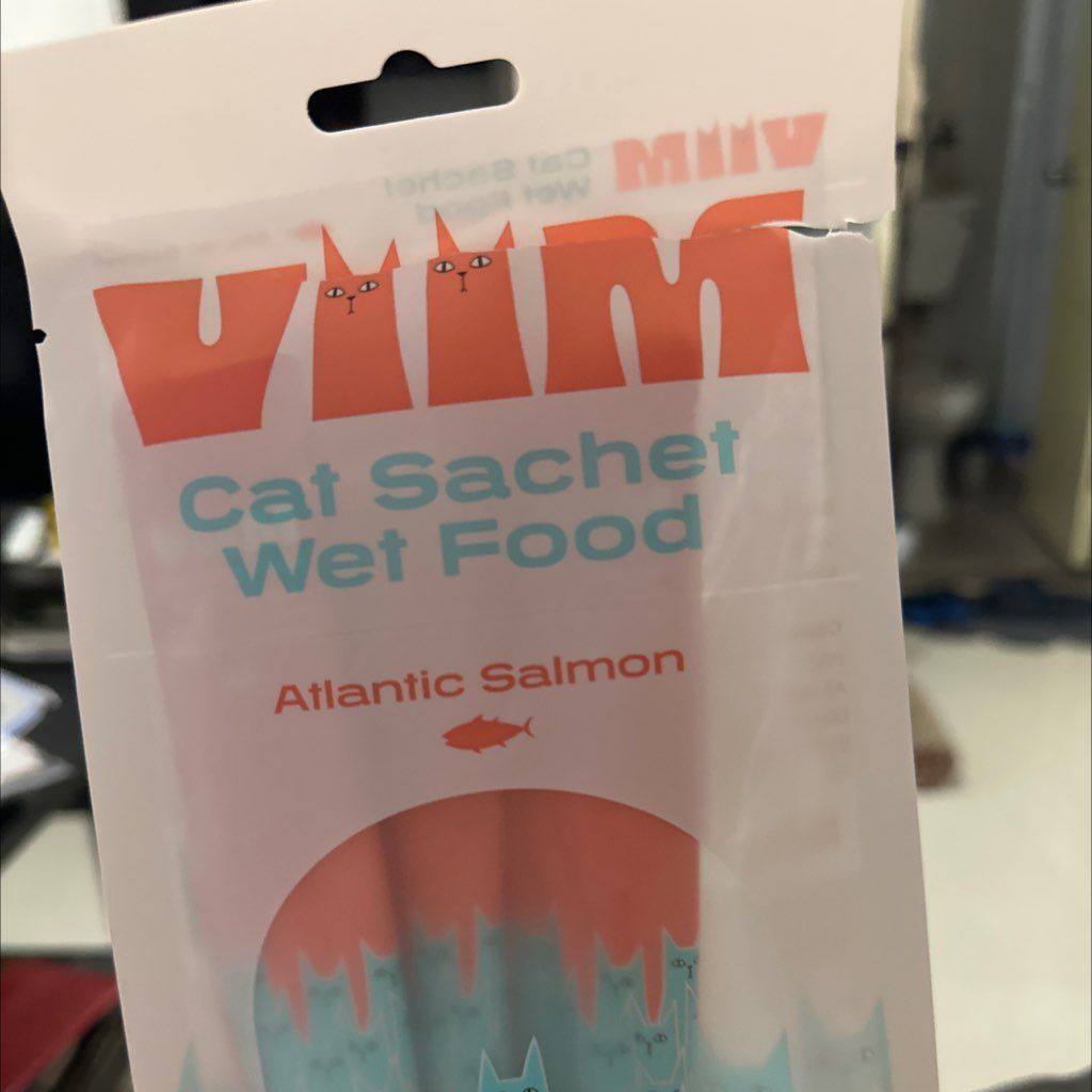 VIM Cat Sachet Wet Food Atlantic Salmon