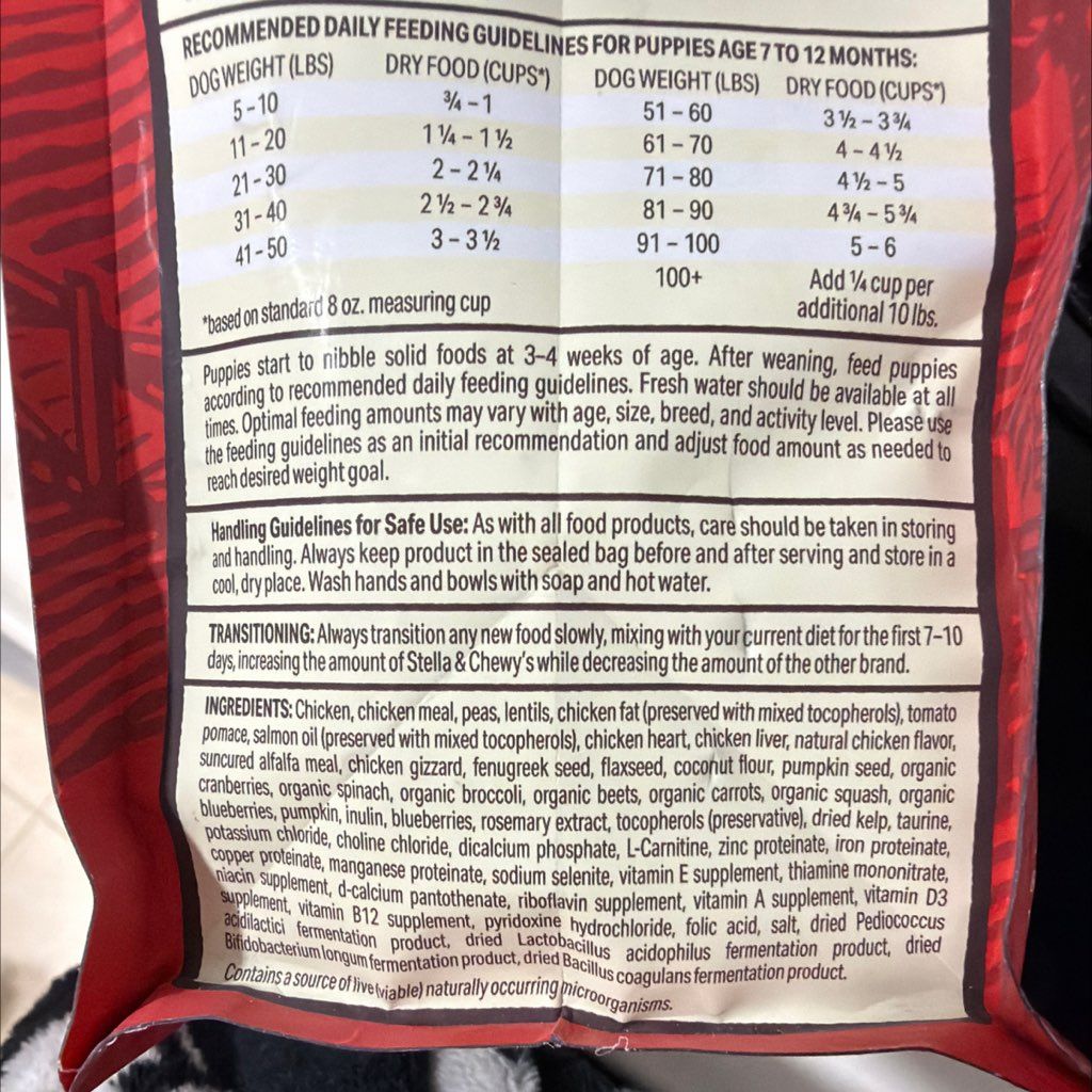 Stella & Chewy's Raw Coated Kibble Puppy Chicken Recipe (2 of 3)