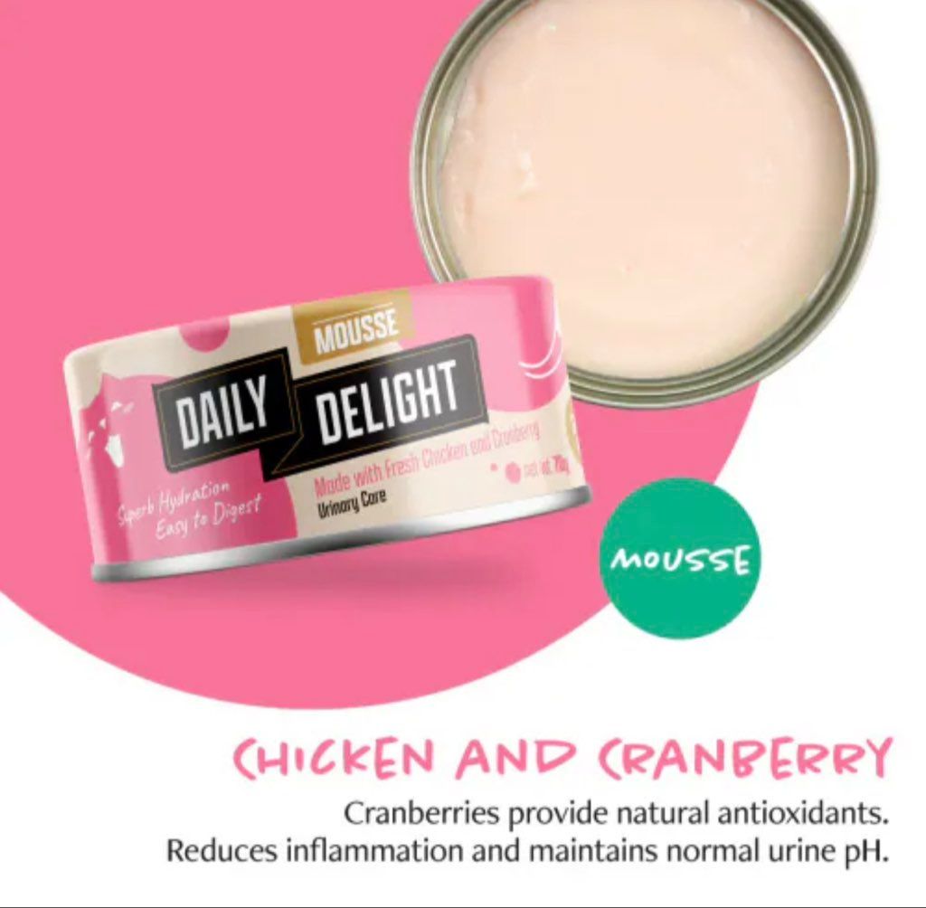 Daily Delight Mousse Chicken and Cranberry