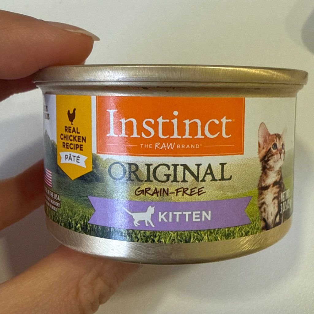 Instinct Original Grain-Free Kitten Real Chicken Recipe Pate