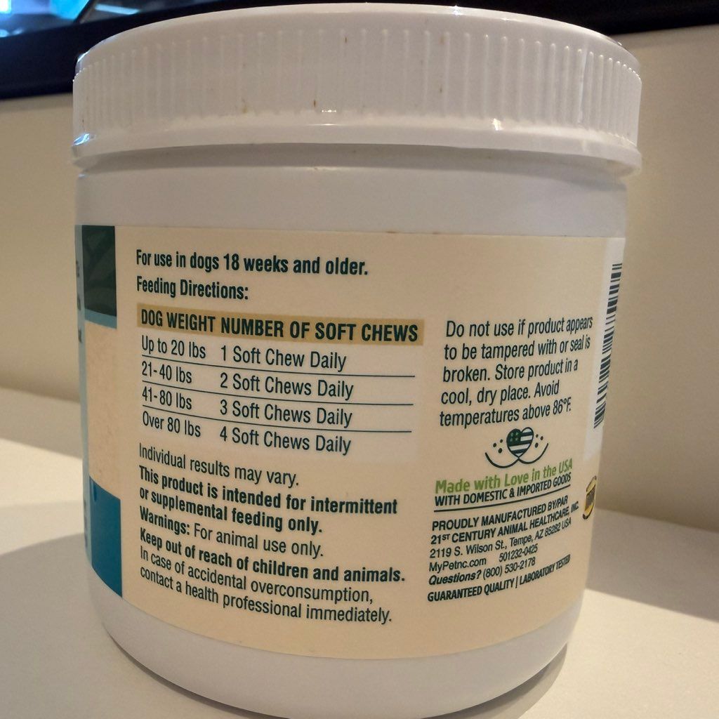 PetNC Natural Care Skin & Coat Soft Chews (3 of 3)