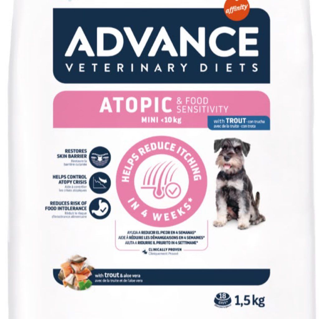Veterinary Diets Atopic & Food Sensitivity Mini with Trout