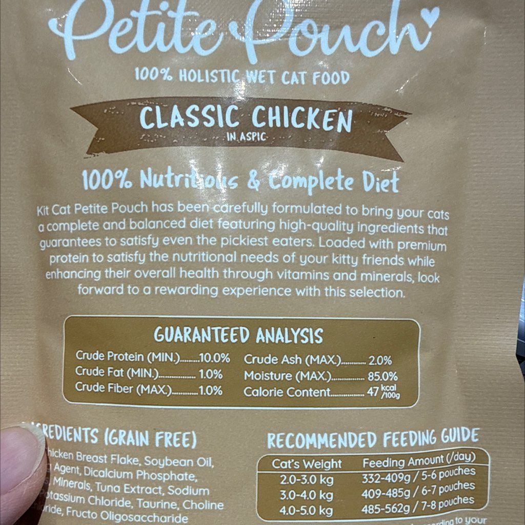 Kit Cat Petite Pouch Classic Chicken in Aspic (3 of 3)