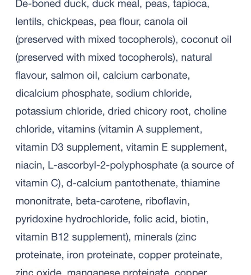 Sensitivities Limited Ingredient Grain-Free Duck Recipe