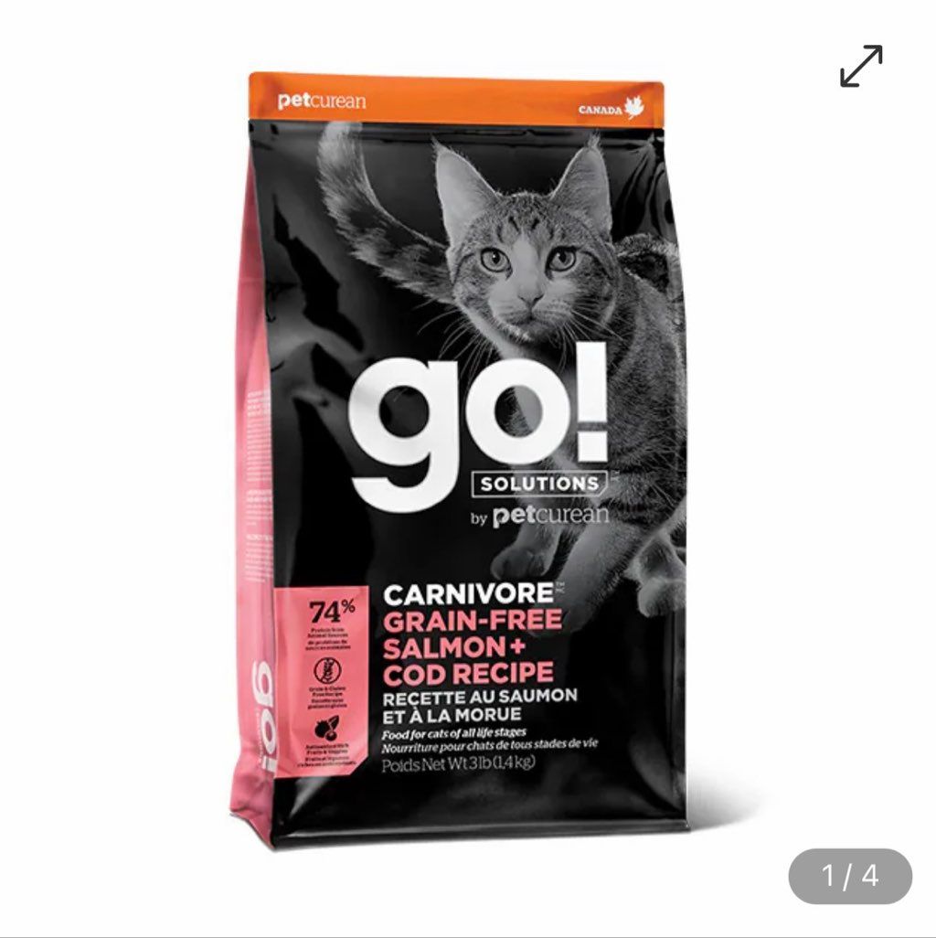 Go! Solutions Carnivore Grain-Free Salmon + Cod Recipe