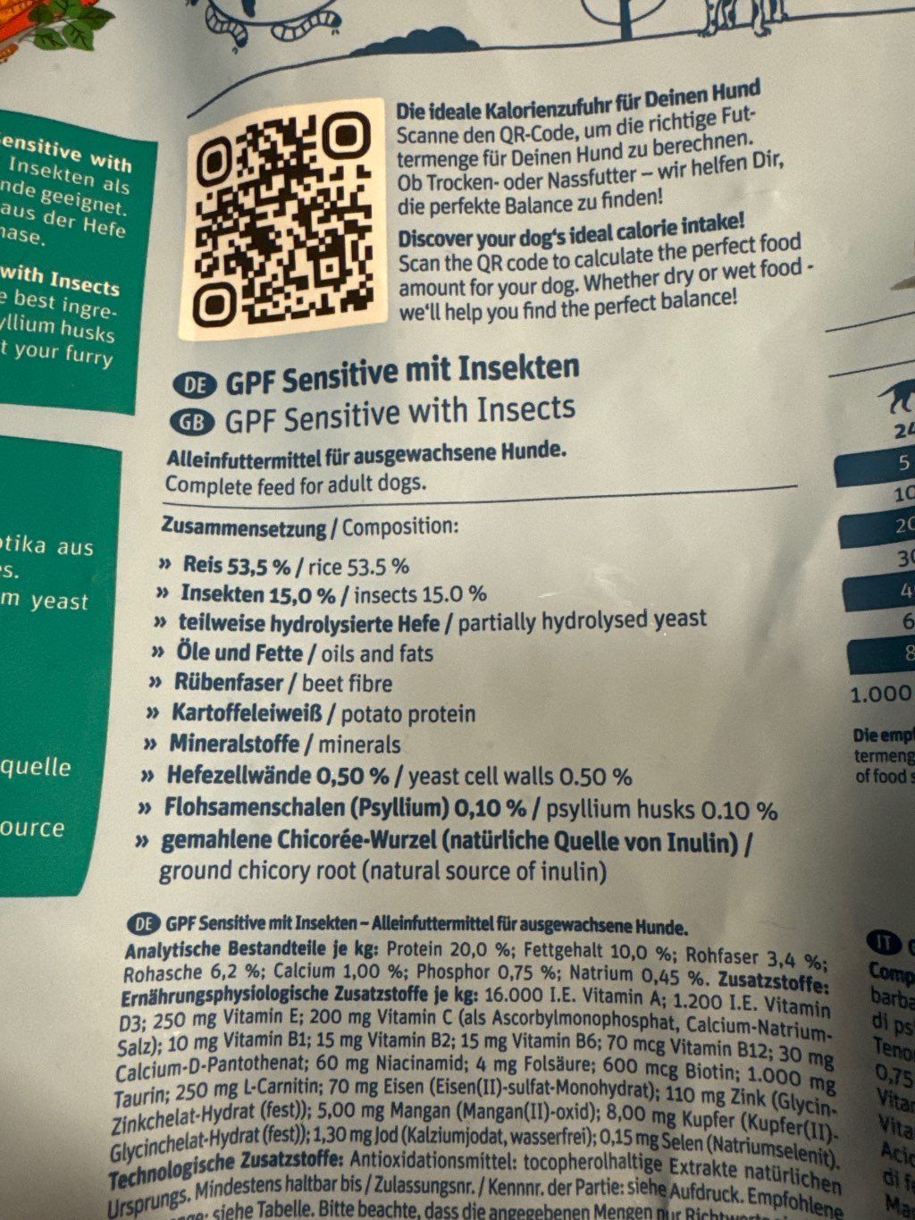 Green Petfood InsectDog Line Sensitive (2 of 3)