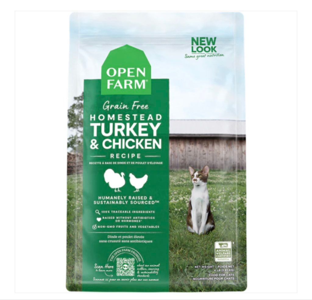Open Farm Grain Free Homestead Turkey & Chicken Recipe