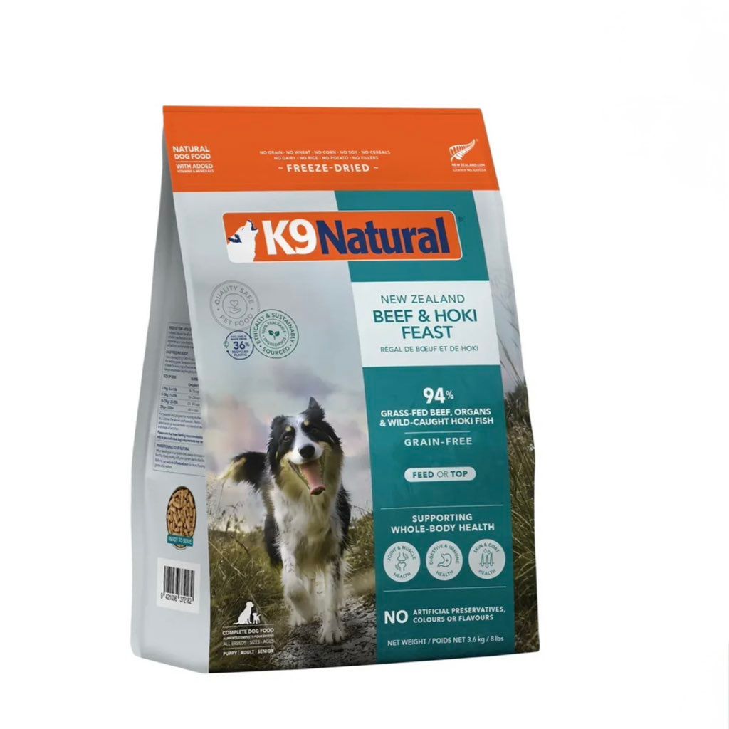 K9 Natural New Zealand Beef & Hoki Feast