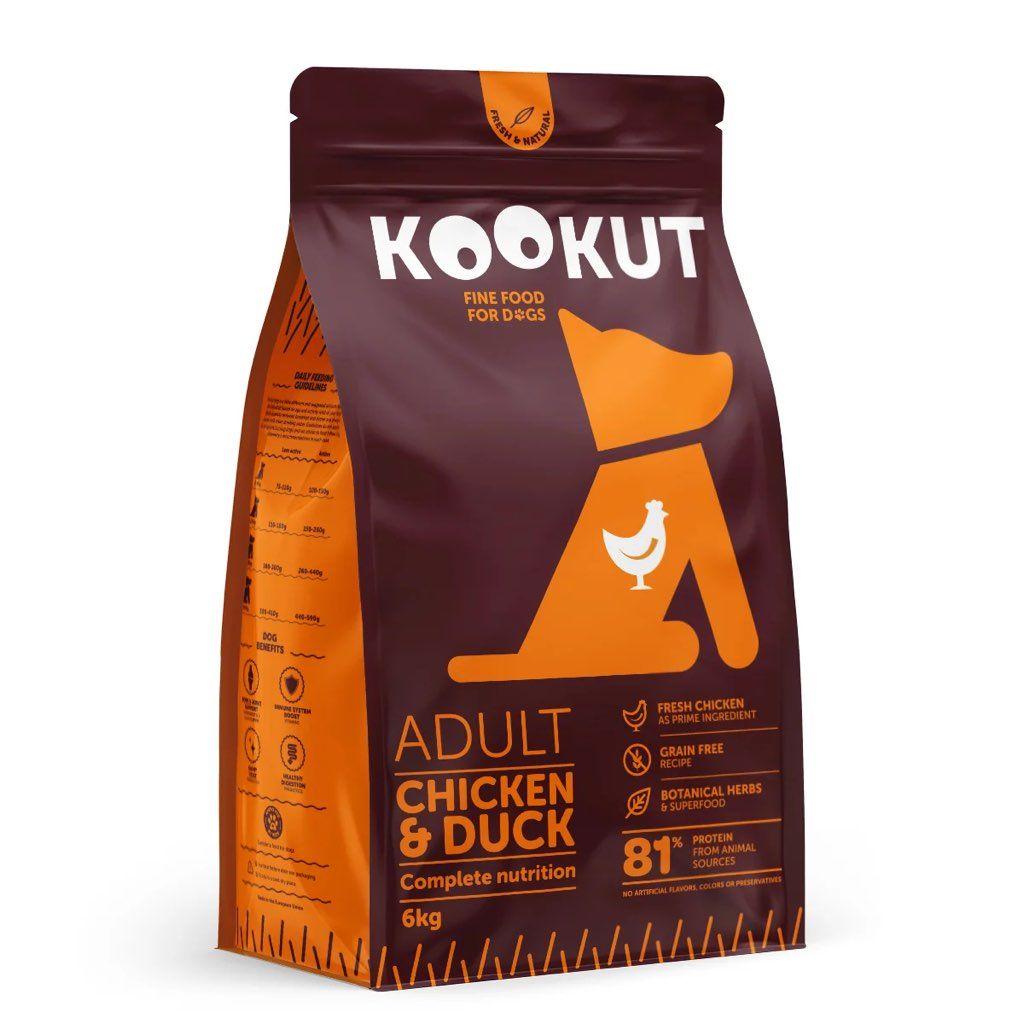 KOOKUT Adult Chicken & Duck Complete Nutrition