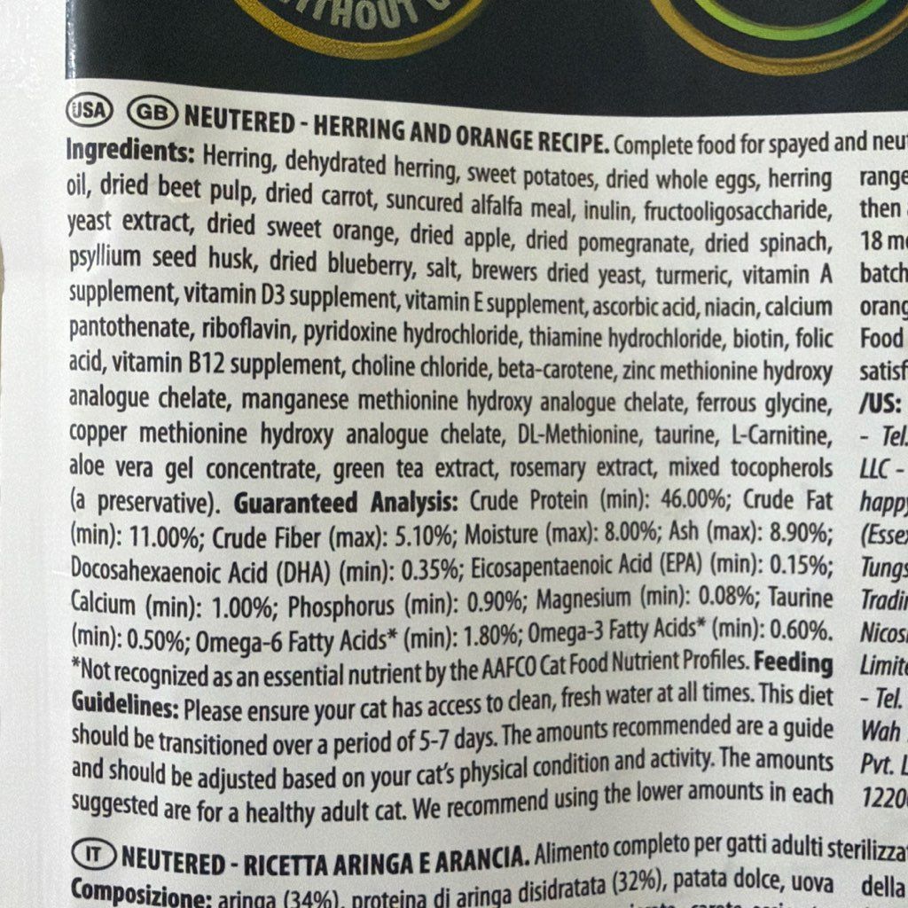 Farmina N&D Ocean Neutered Herring and Orange Recipe (2 of 3)