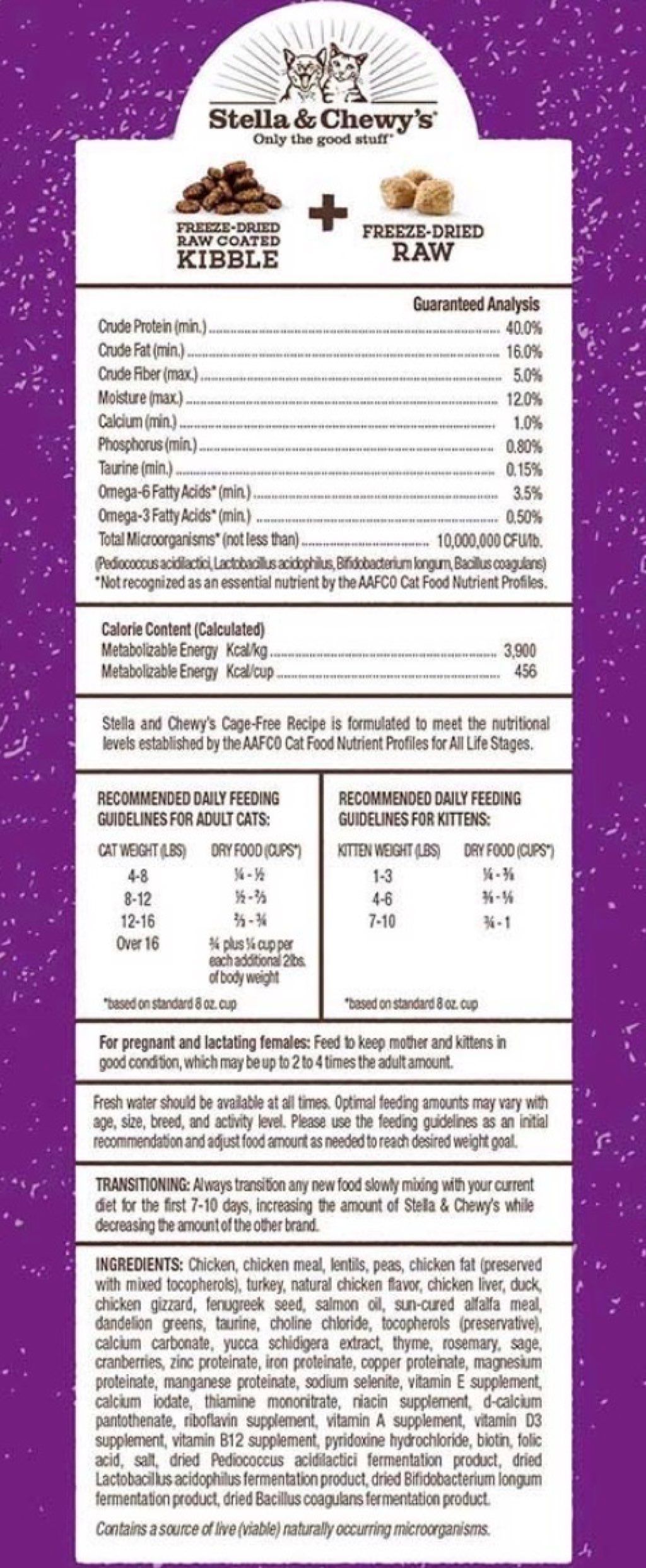 Stella & Chewy's Raw Blend Cage Free Recipe (2 of 2)