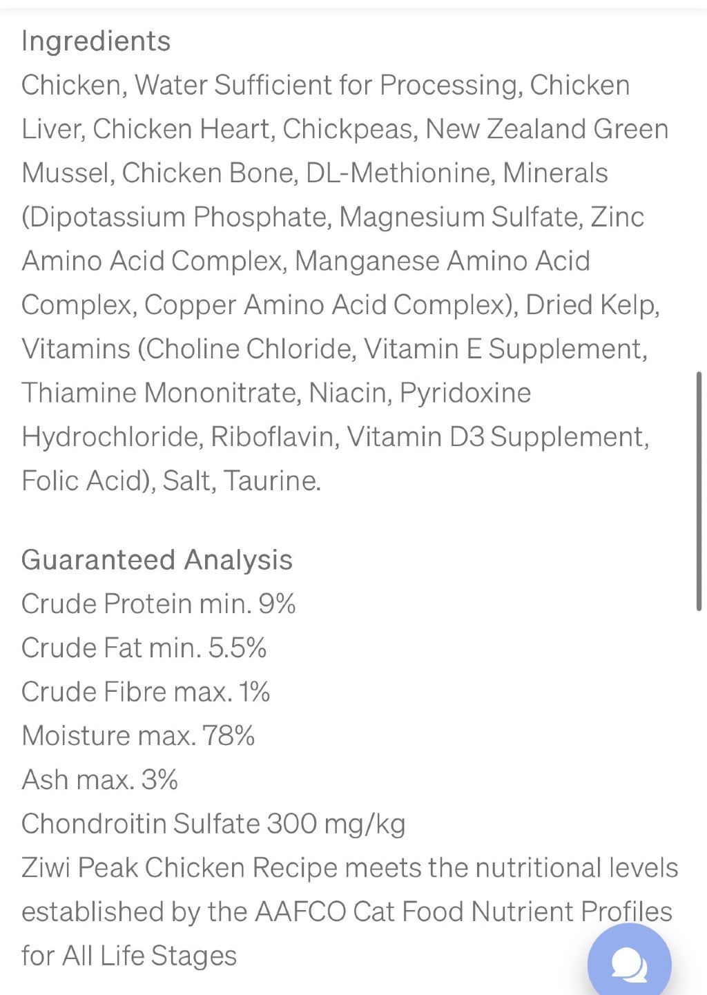 Ziwi Peak Chicken Recipe