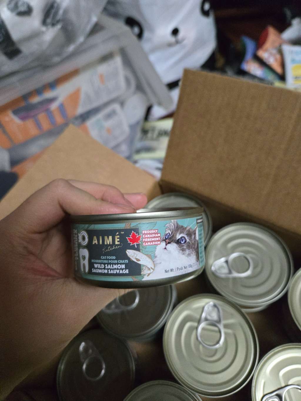 AIME Kitchen Wild Salmon Cat Food