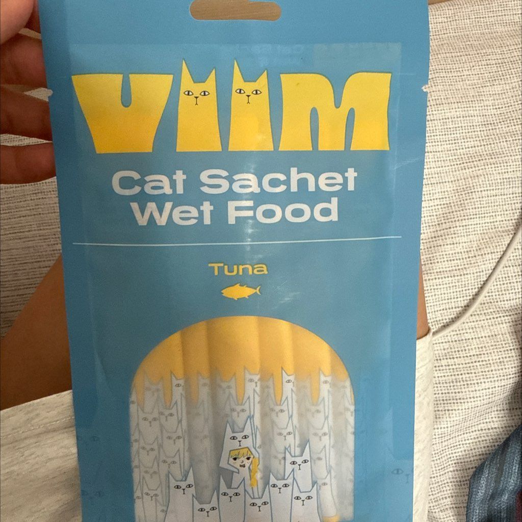 VIM Cat Sachet Wet Food Tuna