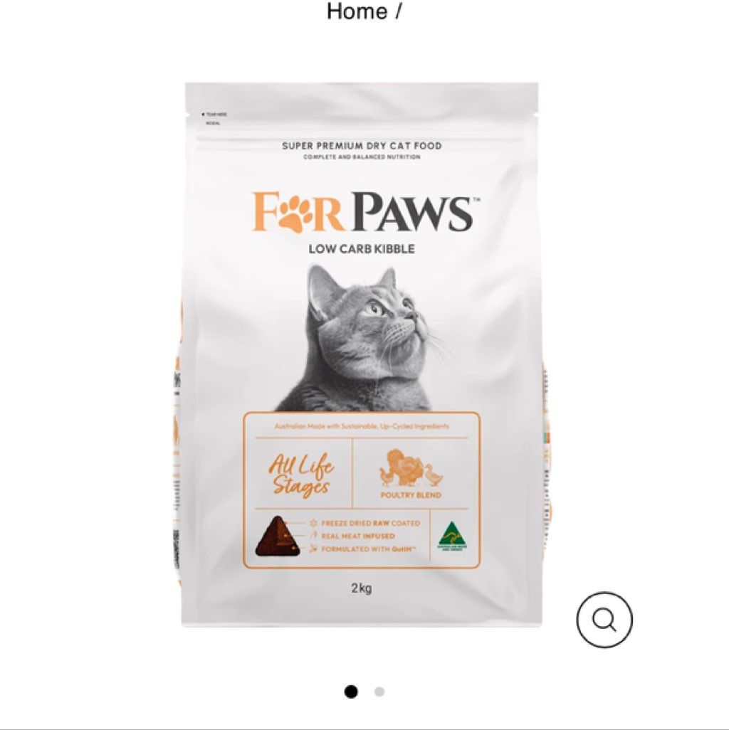 For Paws Low Carb Kibble Poultry Blend