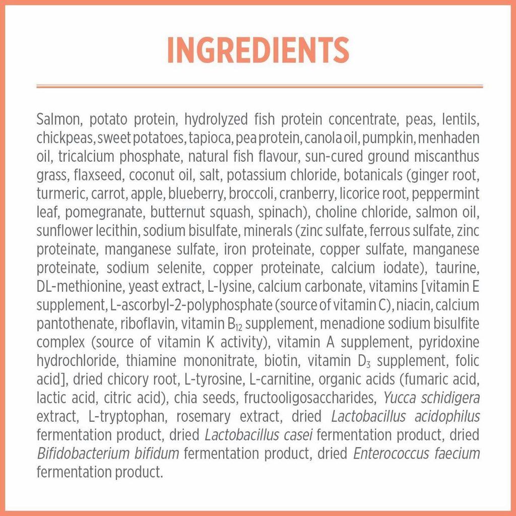 Nutrience Care+ Sensitive Skin & Stomach Salmon & Pumpkin Recipe (3 of 3)