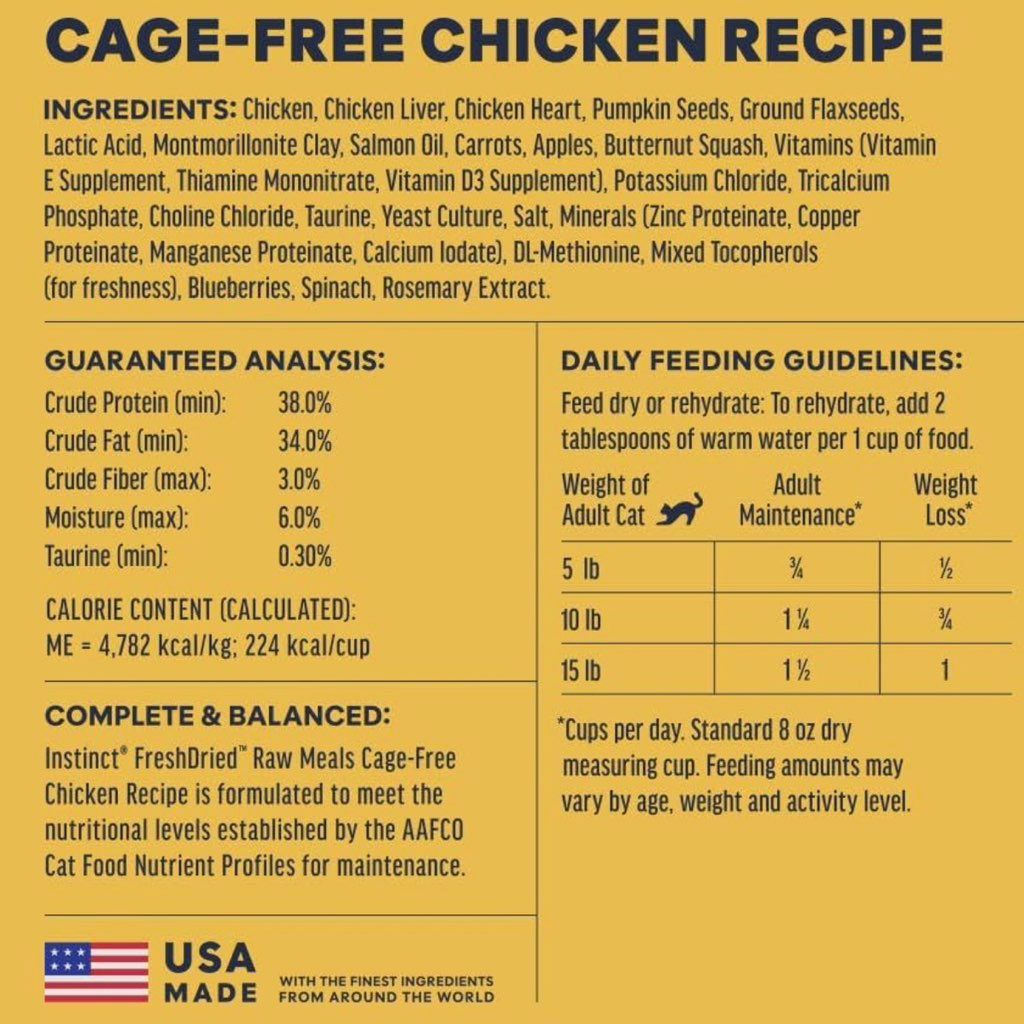 Raw Meals Freeze-Dried Cage-Free Chicken Recipe