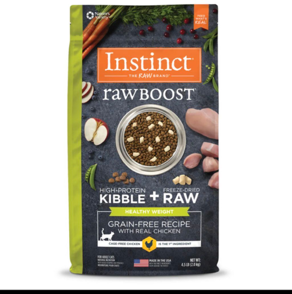 Raw Boost Healthy Weight Grain-Free Recipe with Real Chicken