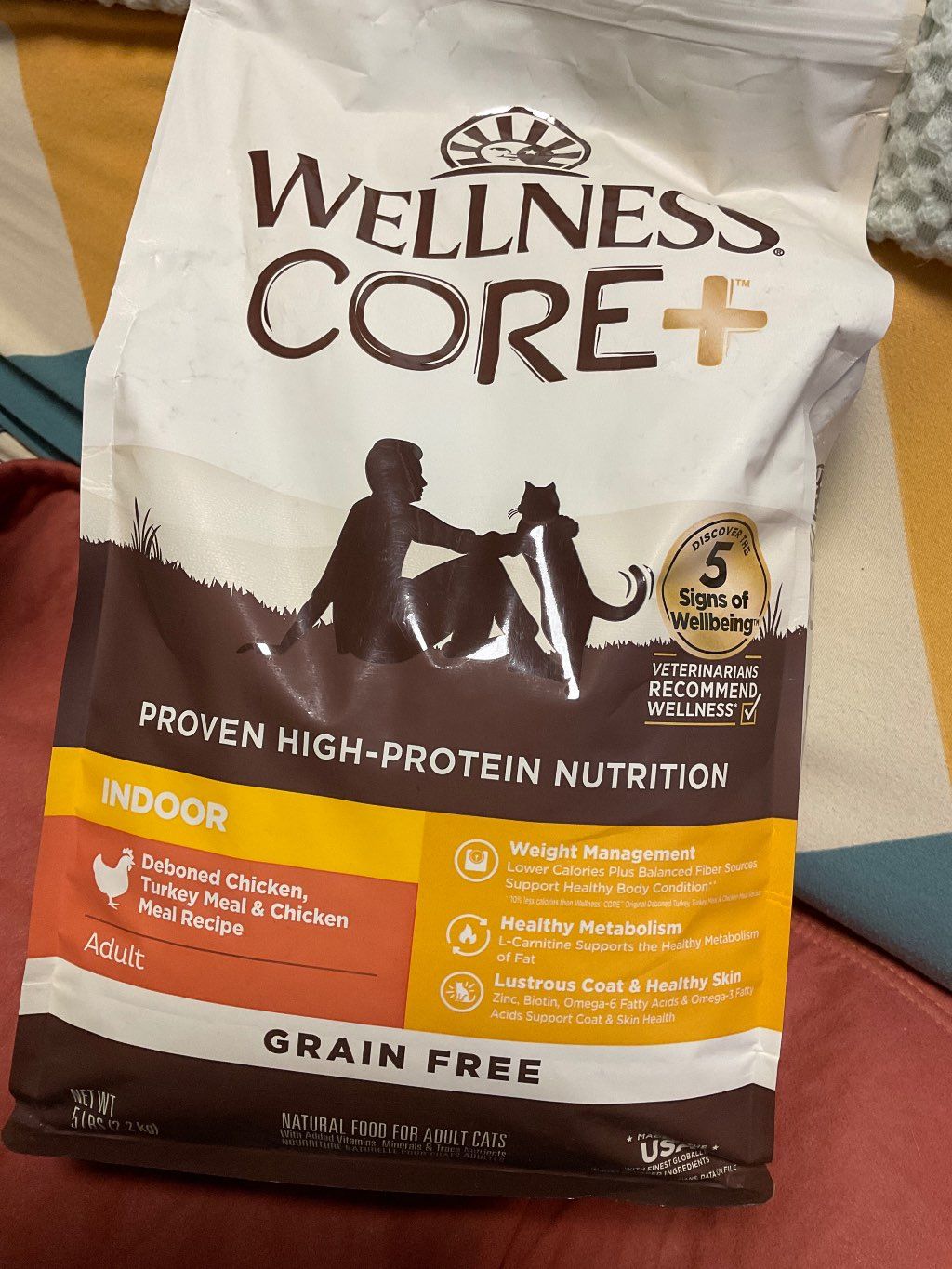 Wellness CORE+ Indoor Adult Deboned Chicken, Turkey Meal & Chicken Meal Recipe