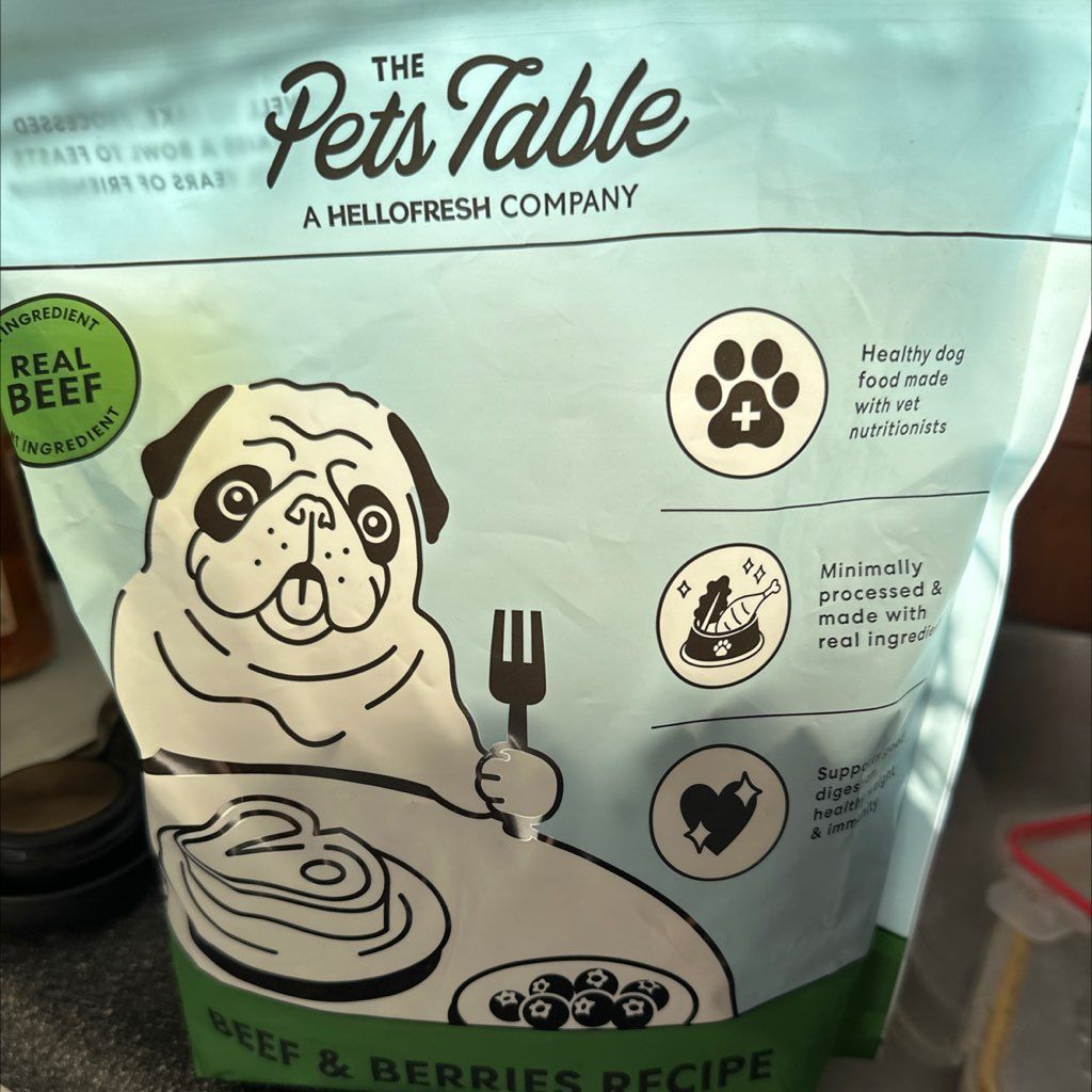 The Pets Table Beef & Berries Recipe