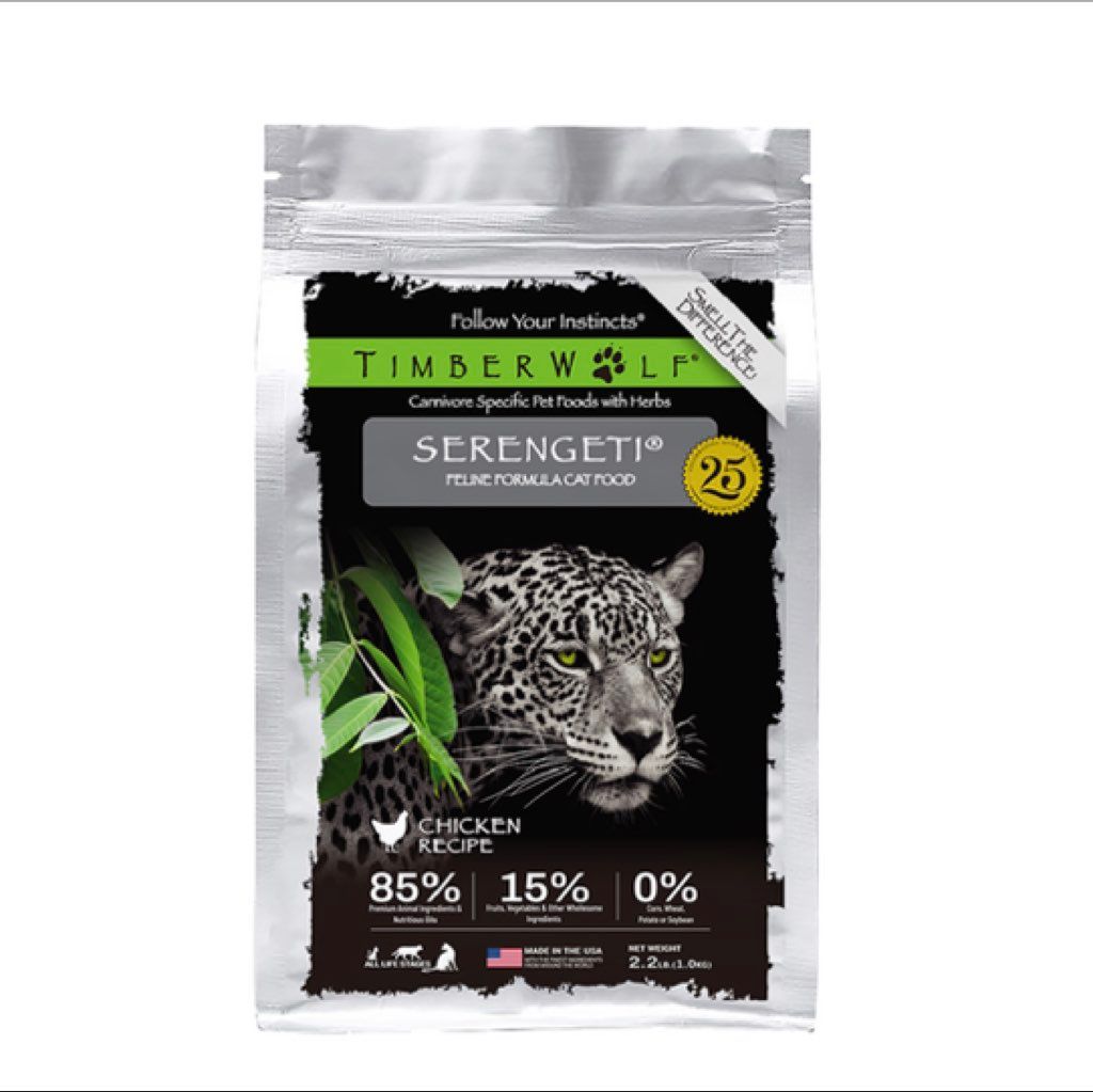 Timberwolf Serengeti Chicken Recipe Full Formula Cat Food