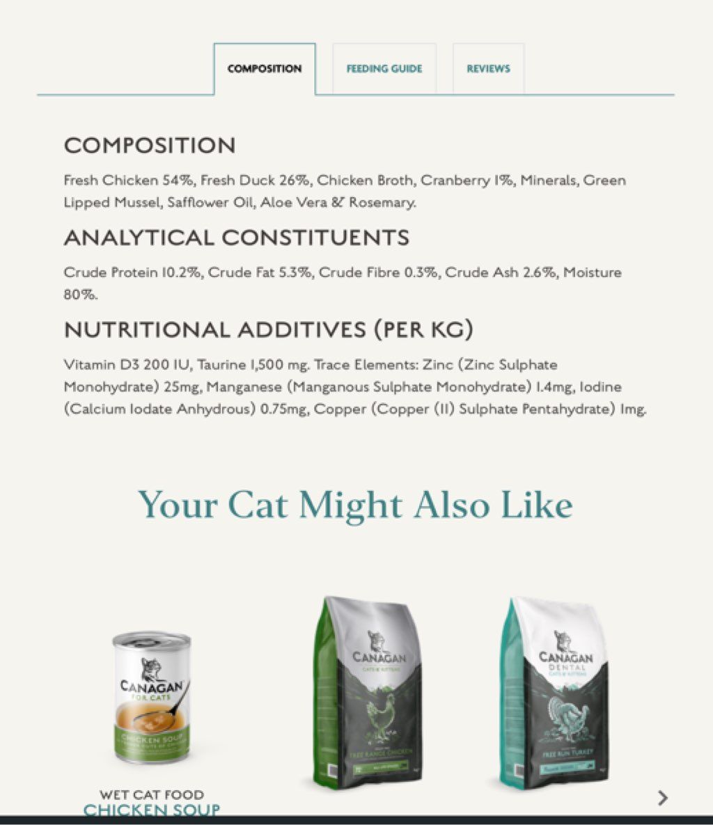 Wet Cat Food Chicken & Duck For Adults