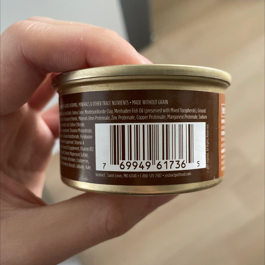Instinct Original Grain-Free Pâté Real Duck Recipe (3 of 3)
