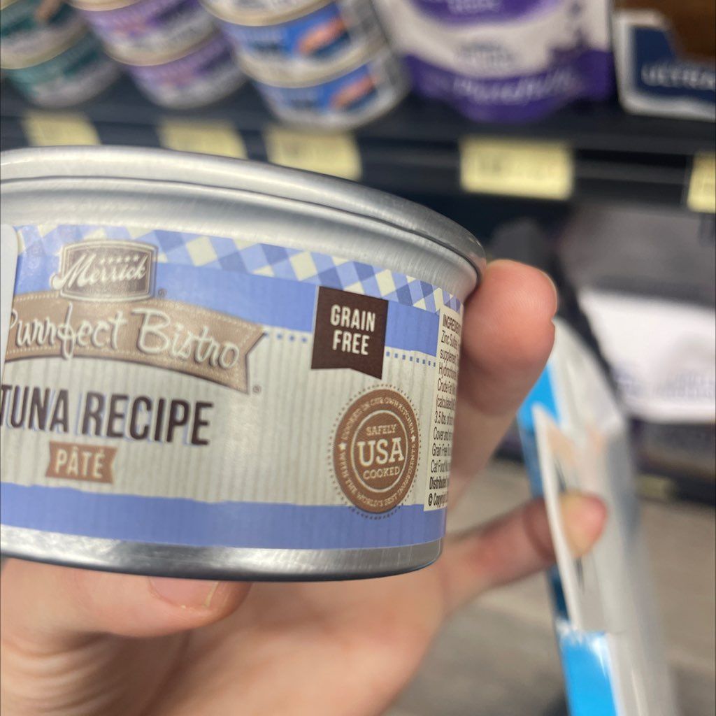 Merrick Purrfect Bistro Grain Free Tuna Recipe Pate