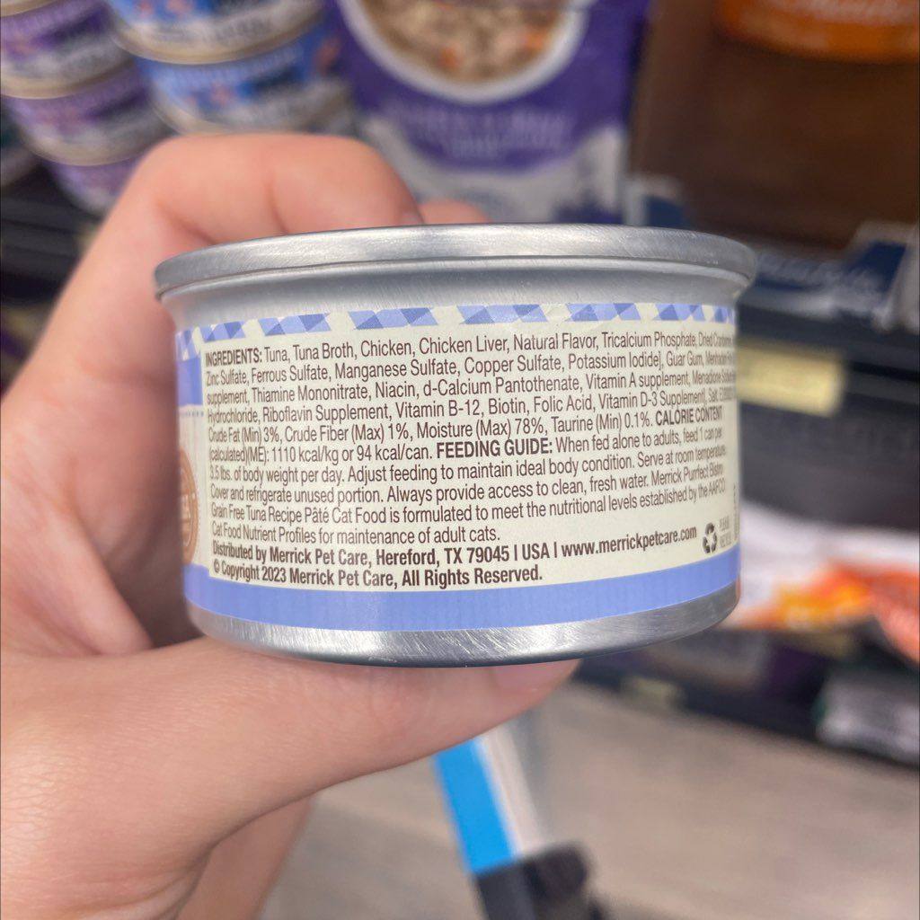 Merrick Purrfect Bistro Grain Free Tuna Recipe Pate (2 of 3)