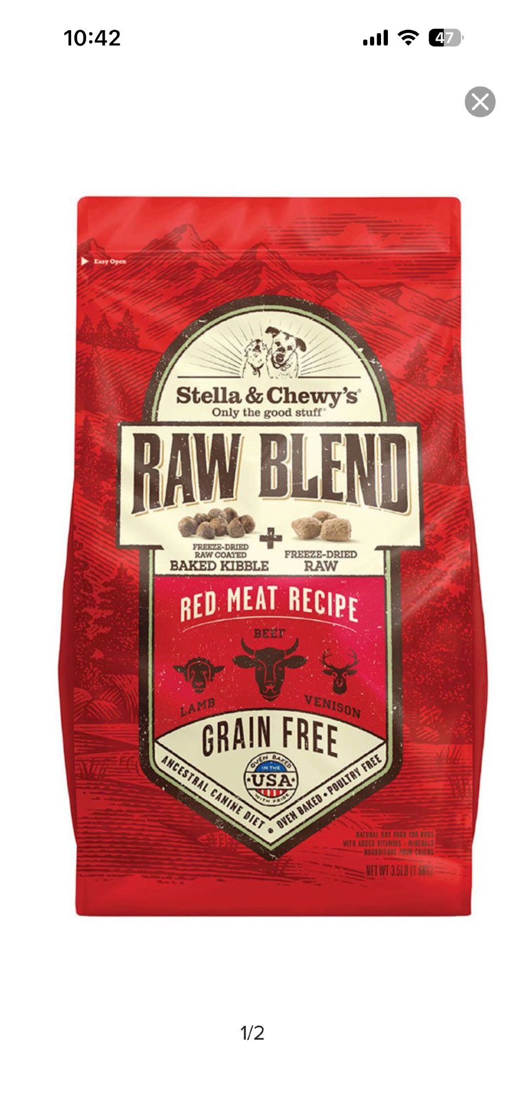 Stella & Chewy's Raw Blend Red Meat Recipe