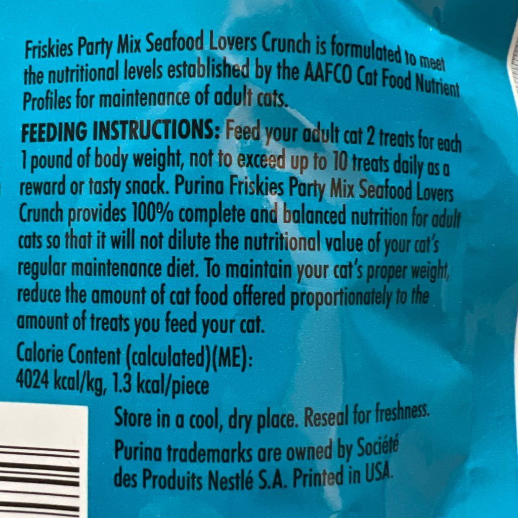 Purina Friskies Party Mix Seafood Lovers Crunch (3 of 3)
