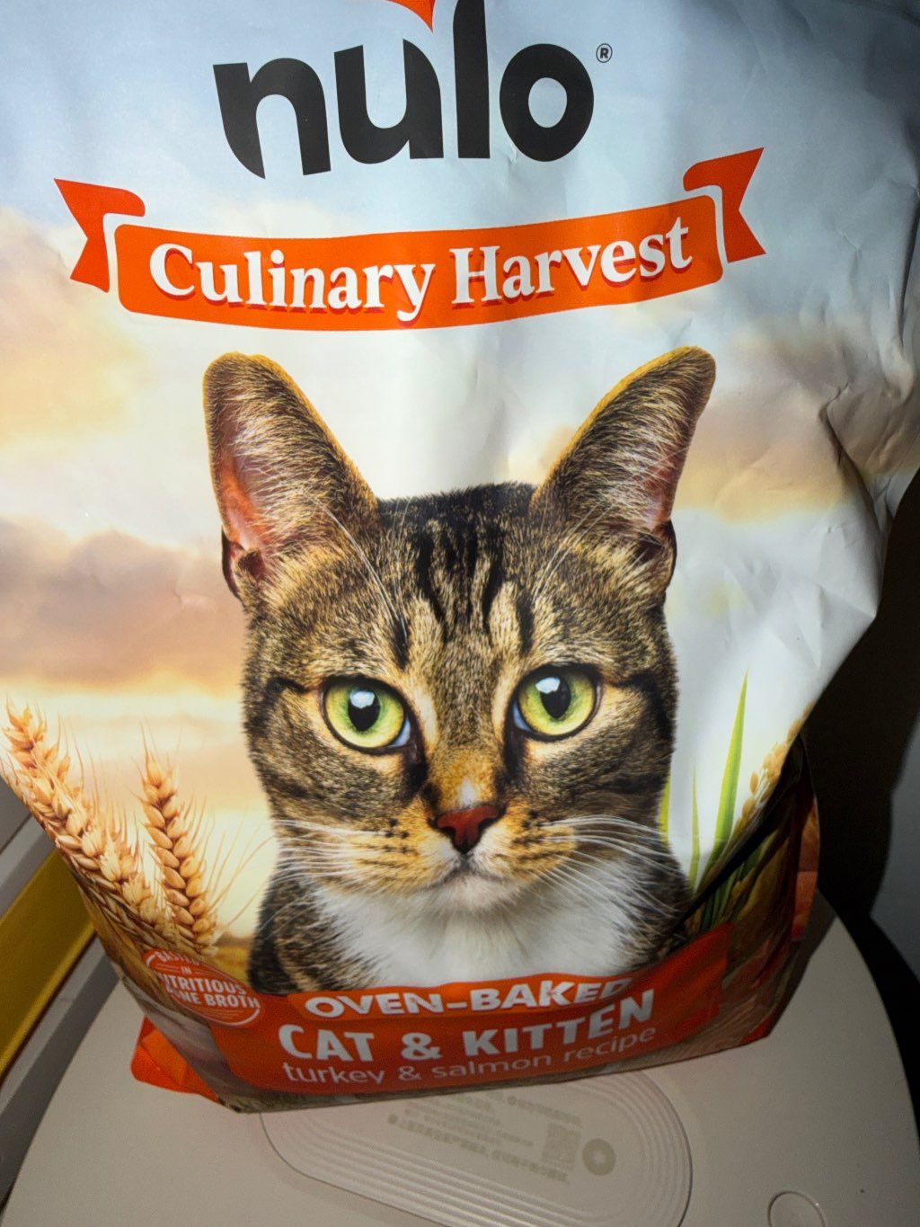 Nulo Culinary Harvest Oven-Baked Cat & Kitten Turkey & Salmon Recipe
