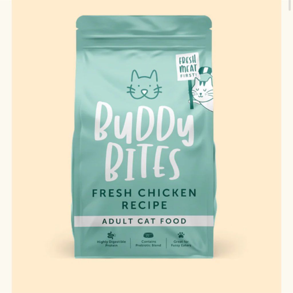 Buddy Bites Fresh Chicken Recipe Adult Cat Food