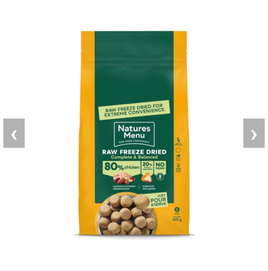 Raw Freeze Dried Complete & Balanced Chicken