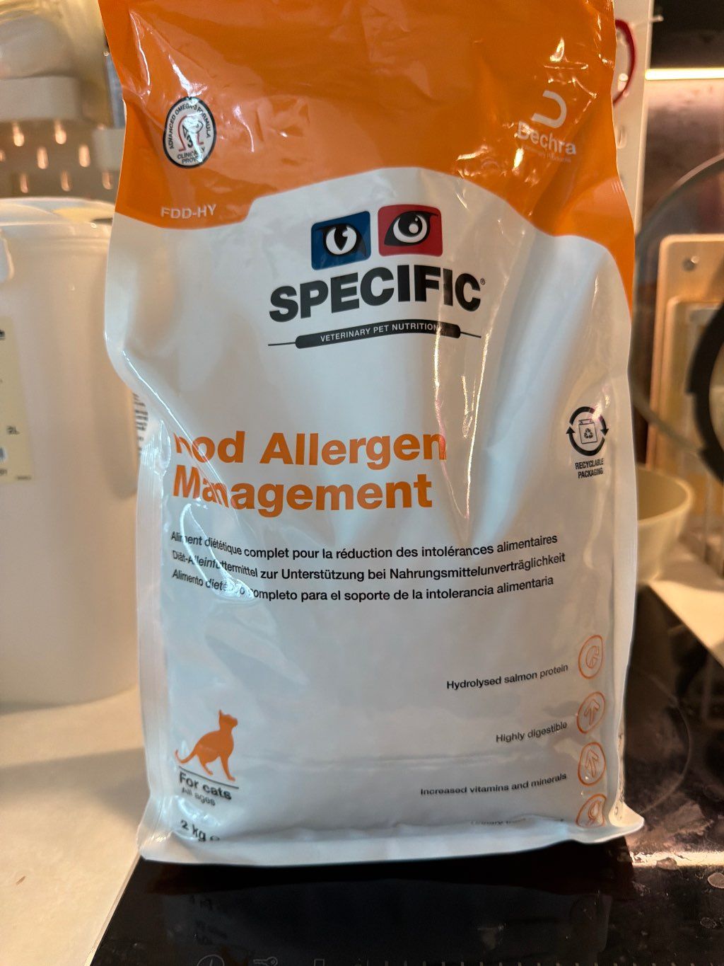 SPECIFIC Food Allergen Management FDD-HY