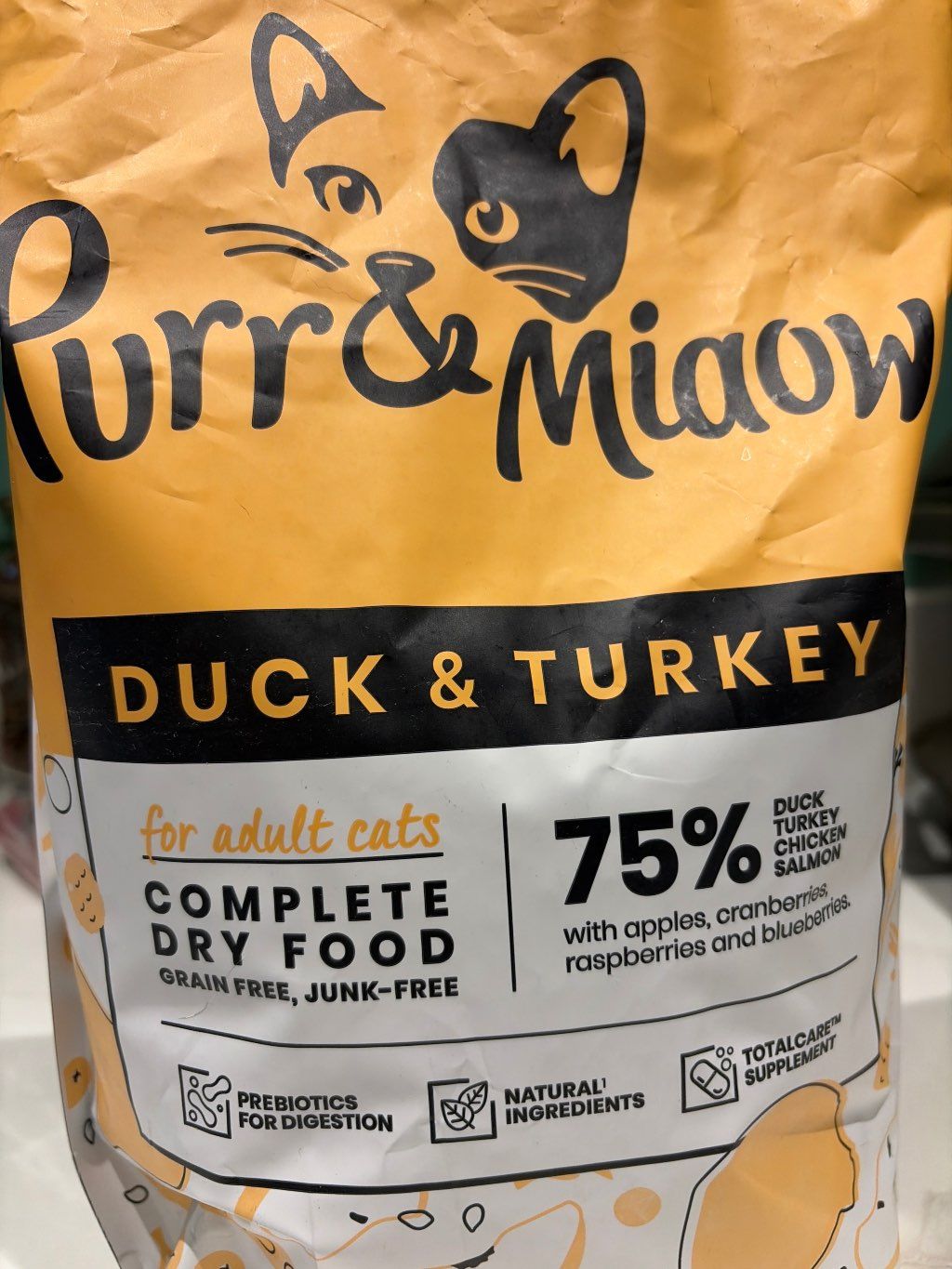 Purr & Miaow Duck & Turkey