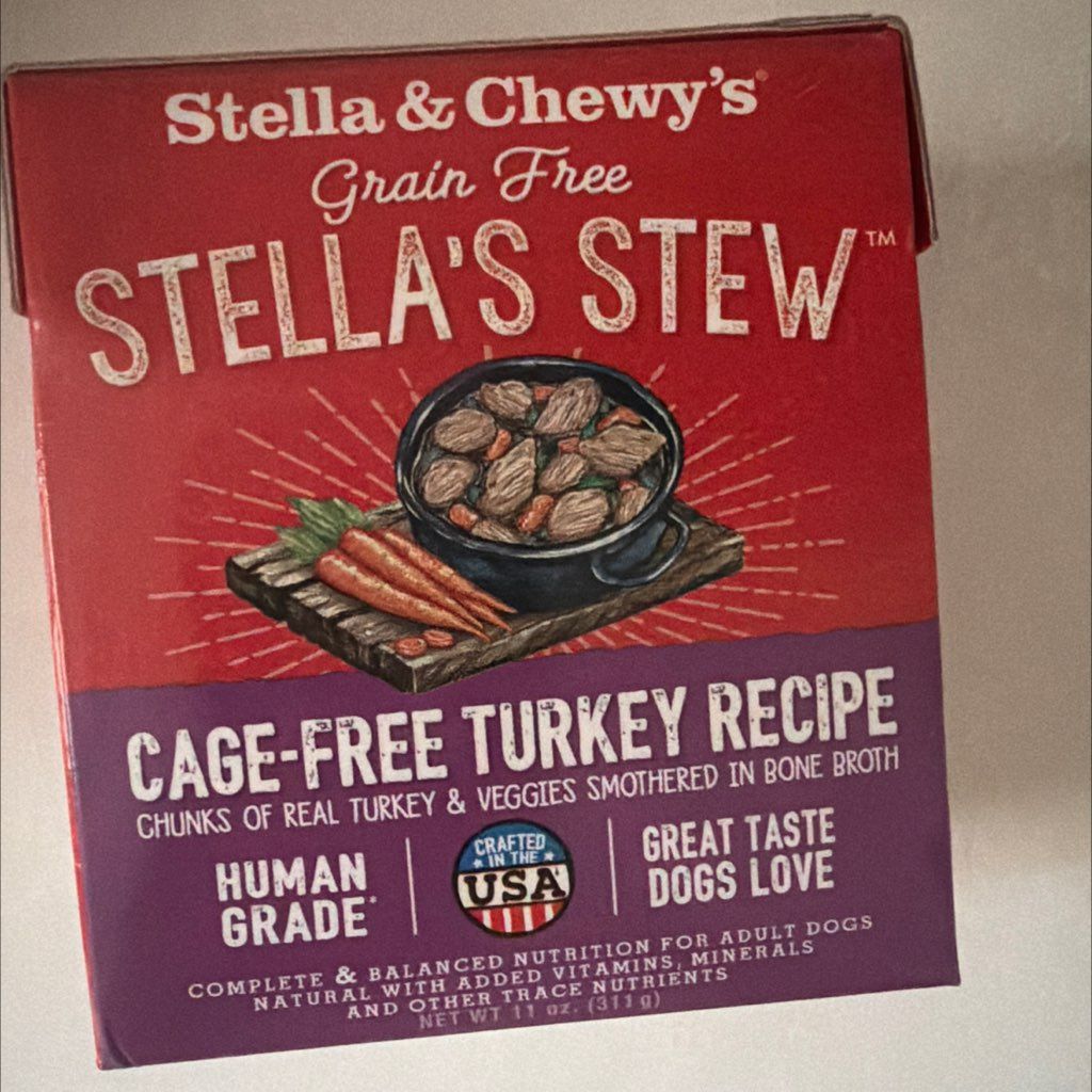 Stella & Chewy's Grain Free Stella's Stew Cage-Free Turkey Recipe