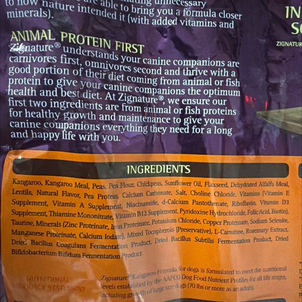 Zignature Kangaroo Formula