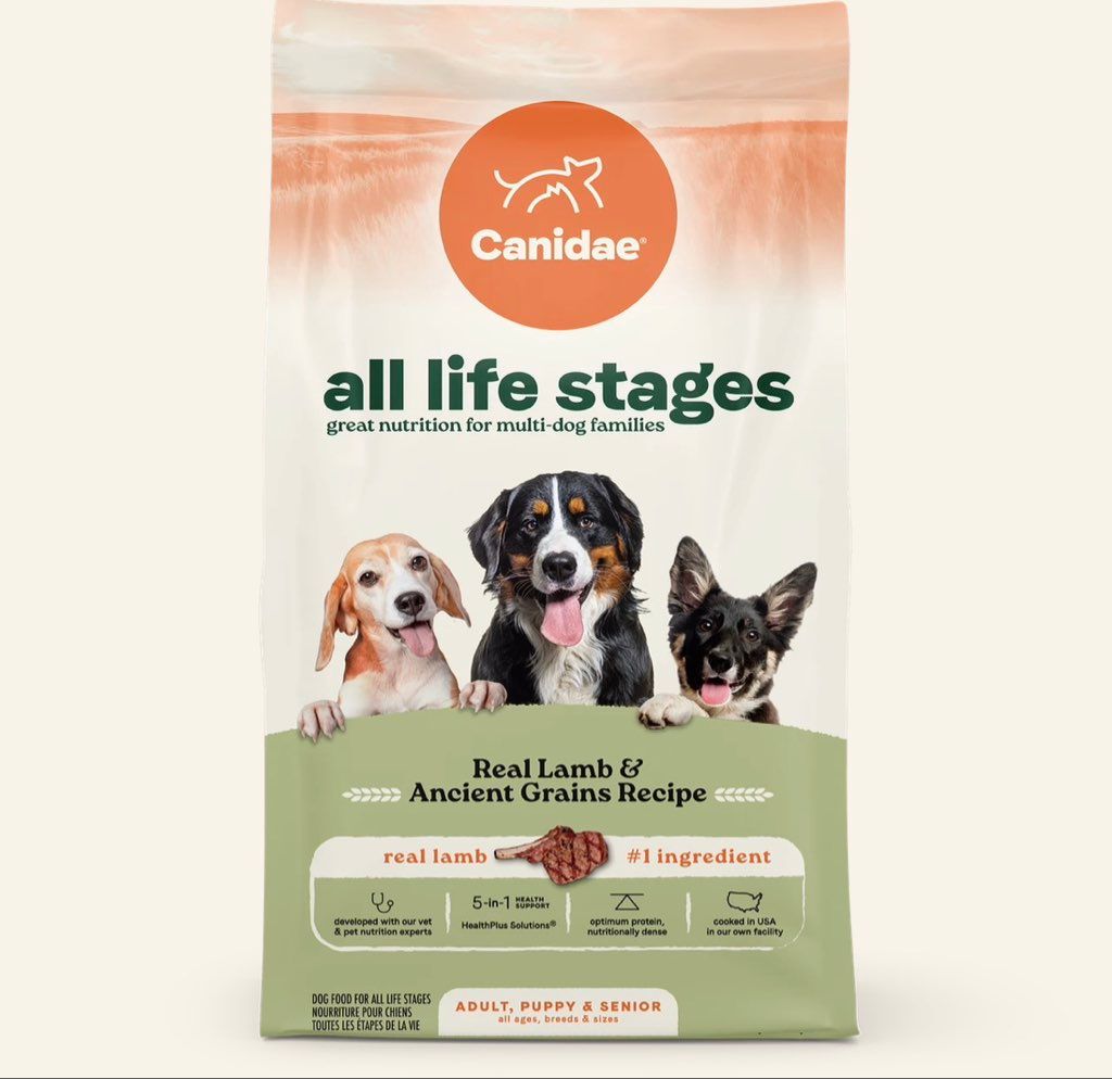 Canidae All Life Stages Real Lamb & Ancient Grains Recipe