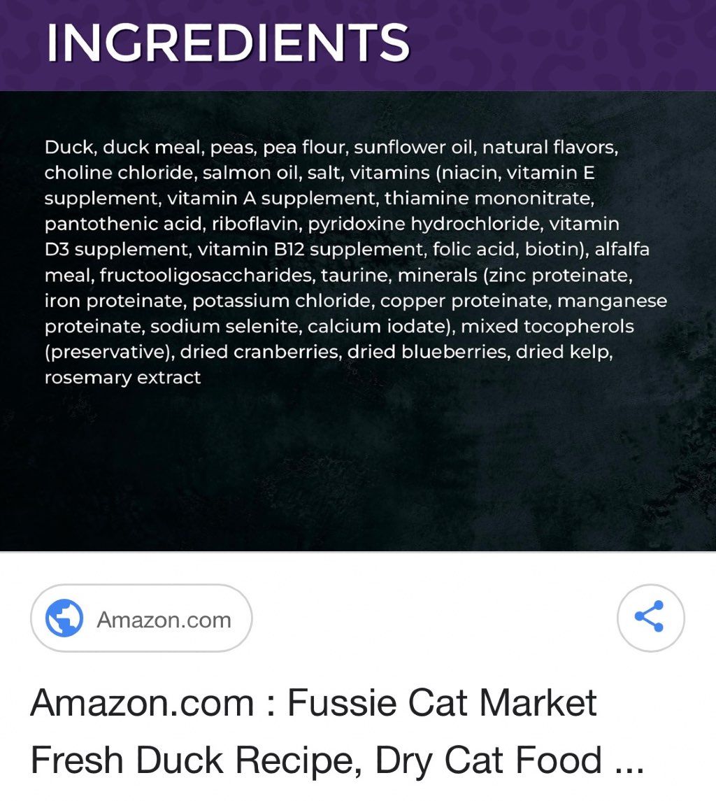 Fussie Cat Market Fresh Duck Recipe (2 of 2)