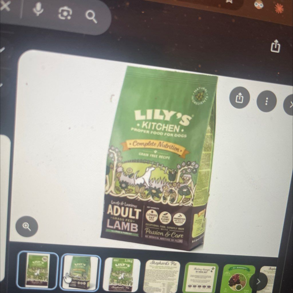 Lily's Kitchen Adult Grass Fed Lamb
